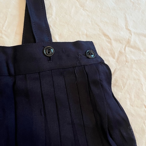 Navy Sailor Jacket Pleated Skirt Missy Master by Philip Schneider & Co 1950's 3T - Picture 4 of 7